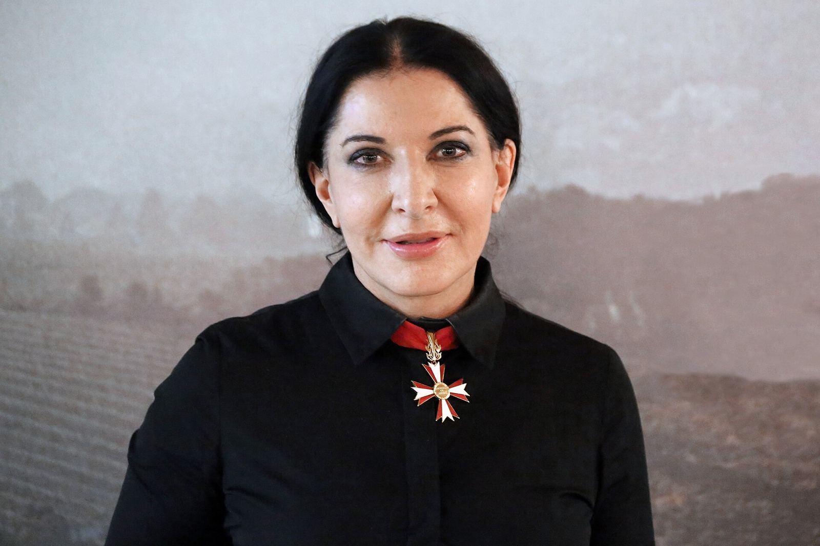 Abramović at the 2012 Viennale, presenting The Artist Is Present