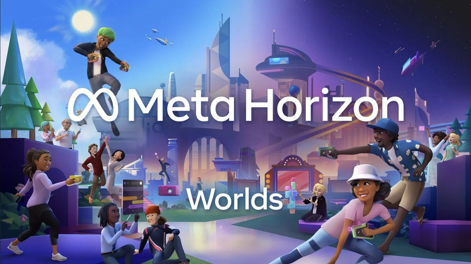 Visuel officiel de Meta Horizon Worlds