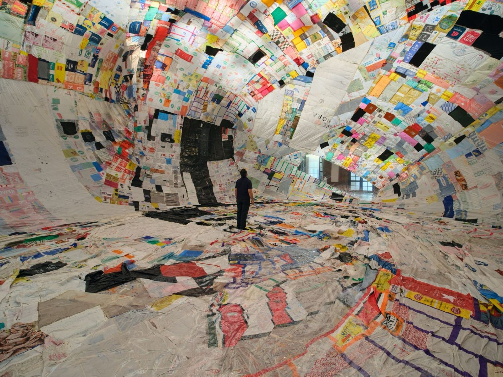 Vue d'une installation de l'exposition Ancestral Futures