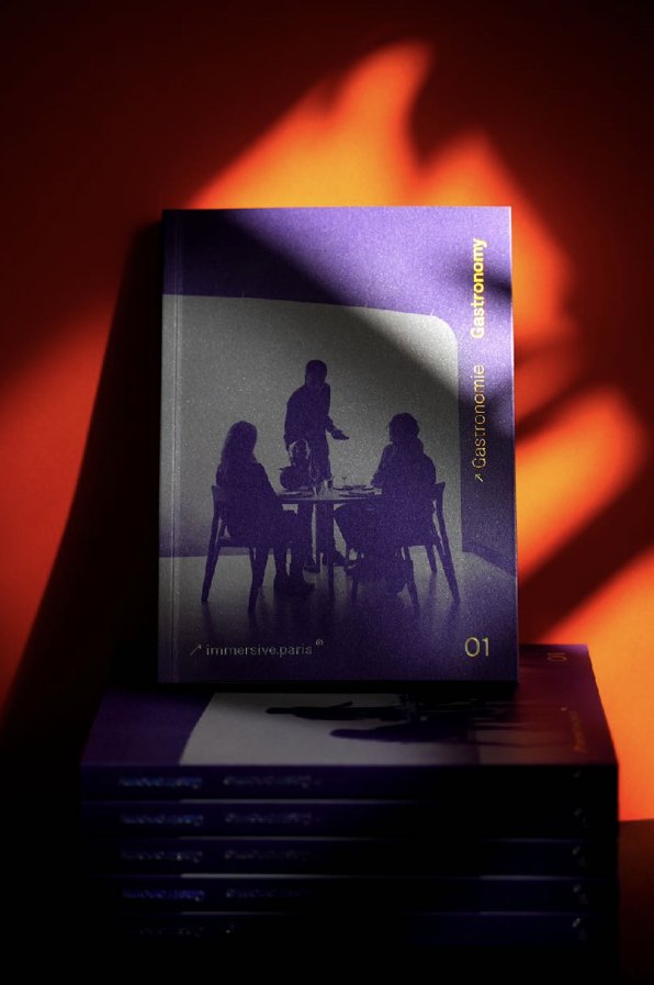 IP Gastronomy, couverture, dans une lumière orange
